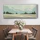 Farmland Study III - Floater Framed Canvas Print