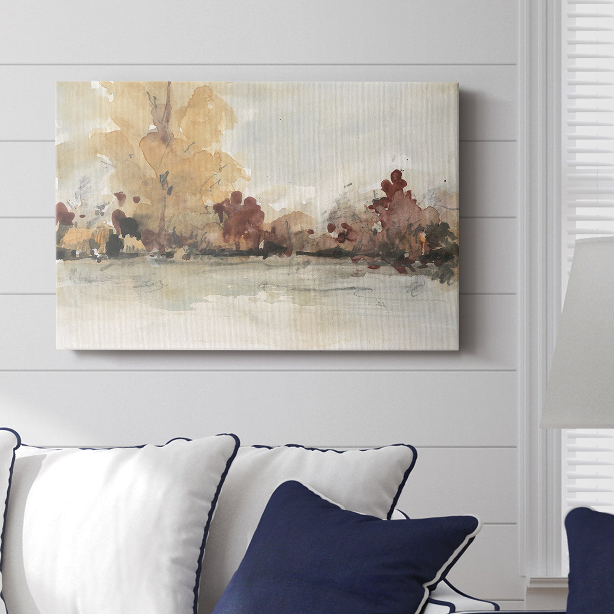 The Autumn View I - Canvas Art Print