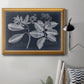 Foliage on Navy IV Premium Framed Canvas- Ready to Hang