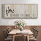 Home - Floater Framed Canvas Print