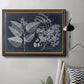 Foliage on Navy III Premium Framed Canvas- Ready to Hang