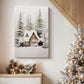 Silver Night Serenade - Canvas Art Print