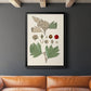 Leaves & Berries IV - Modern Framed Canvas Print