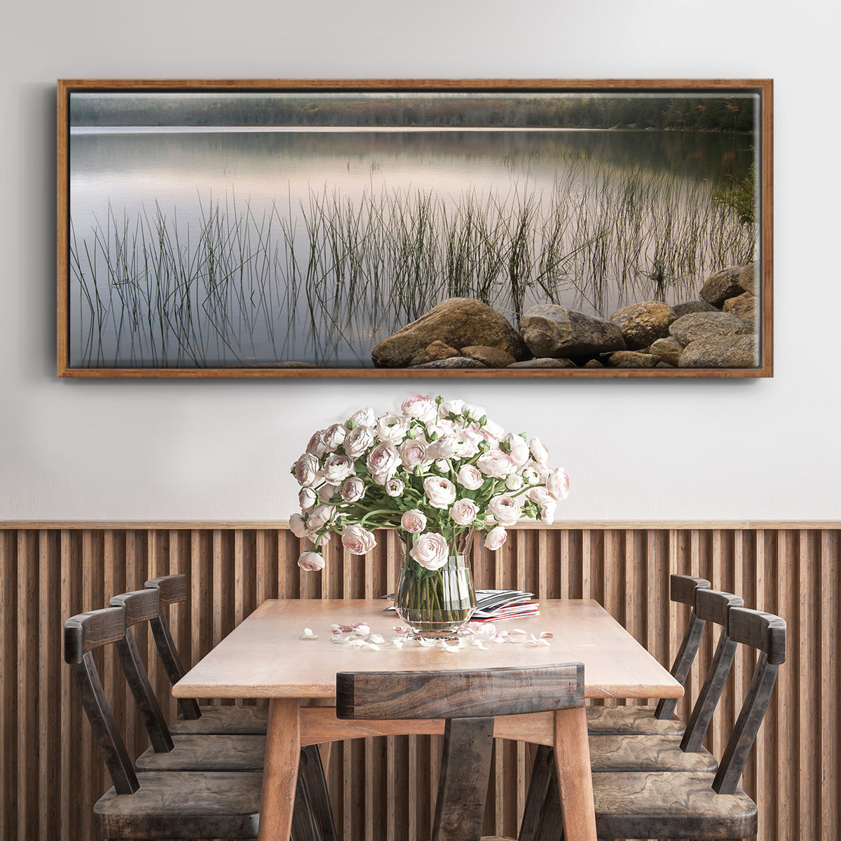 Wanderlust - Floater Framed Canvas Print