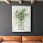 Delicate Greenery I - Modern Framed Canvas Print