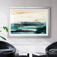 Sea Foam Flow II - Modern Framed Art Print