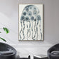 Silver Jelly  -  Framed Canvas Print