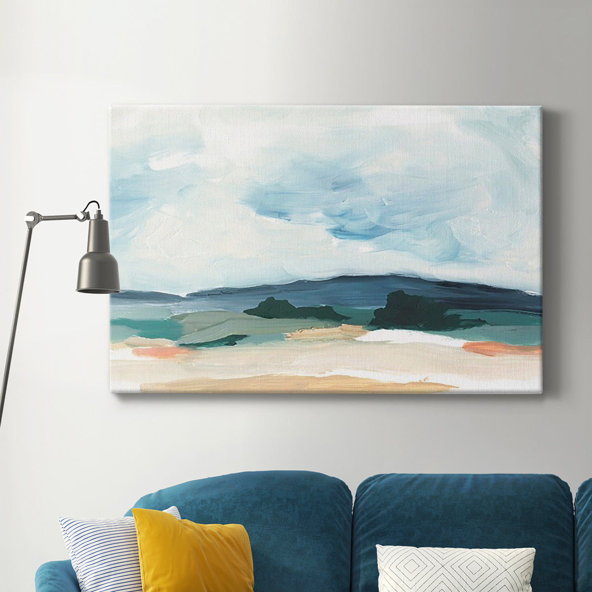 Pastel Vista II Premium Gallery Wrapped Canvas - Ready to Hang