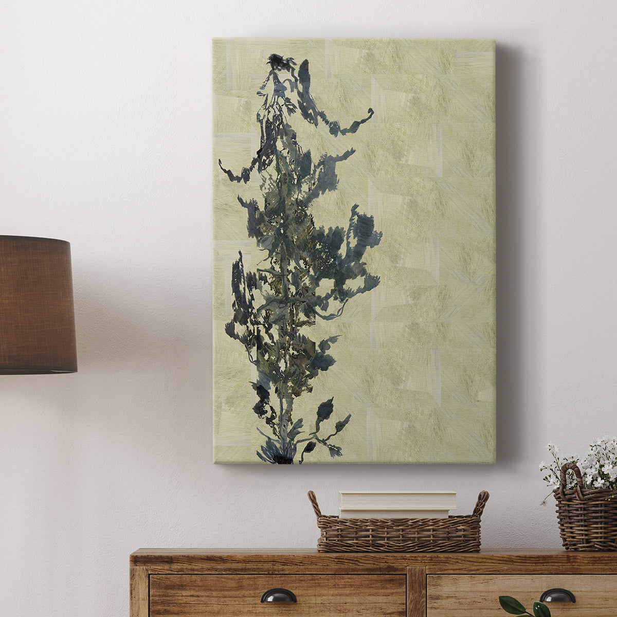 Chinoiserie 2 Tan II - Canvas Art Print