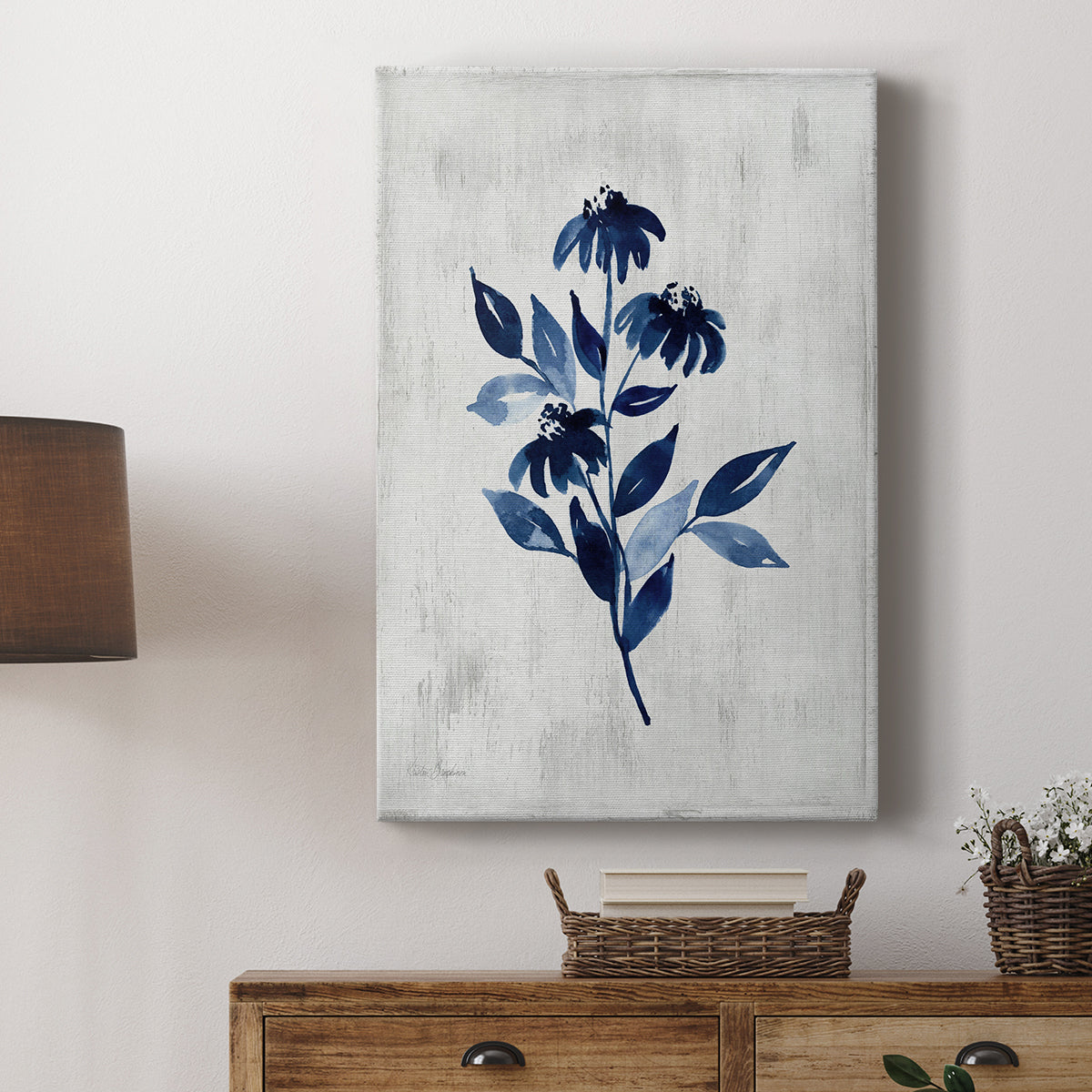 Wild Indigo I - Canvas Art Print