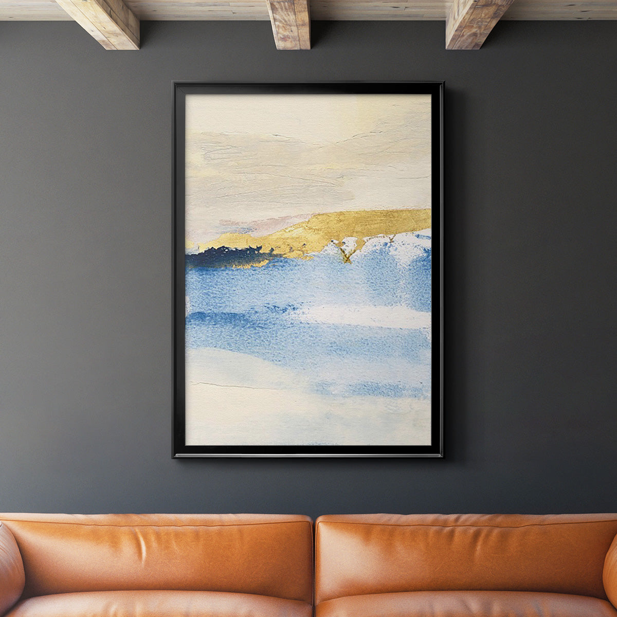 Pampa I - Modern Framed Canvas Print