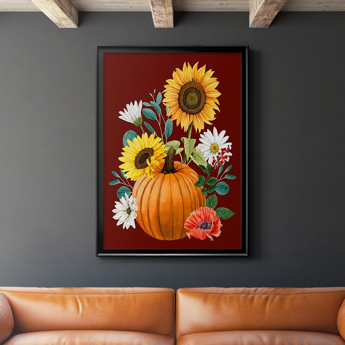 Beautiful Fall I - Modern Framed Canvas Print