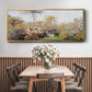 Small Country Farm in Bordighera, 1884 - Floater Framed Canvas Print