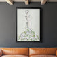 Fashion Floral Figurative - Modern Framed Canvas Print