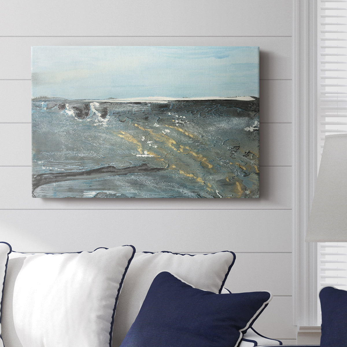 Flow of Love in Ocean II - Canvas Art Print