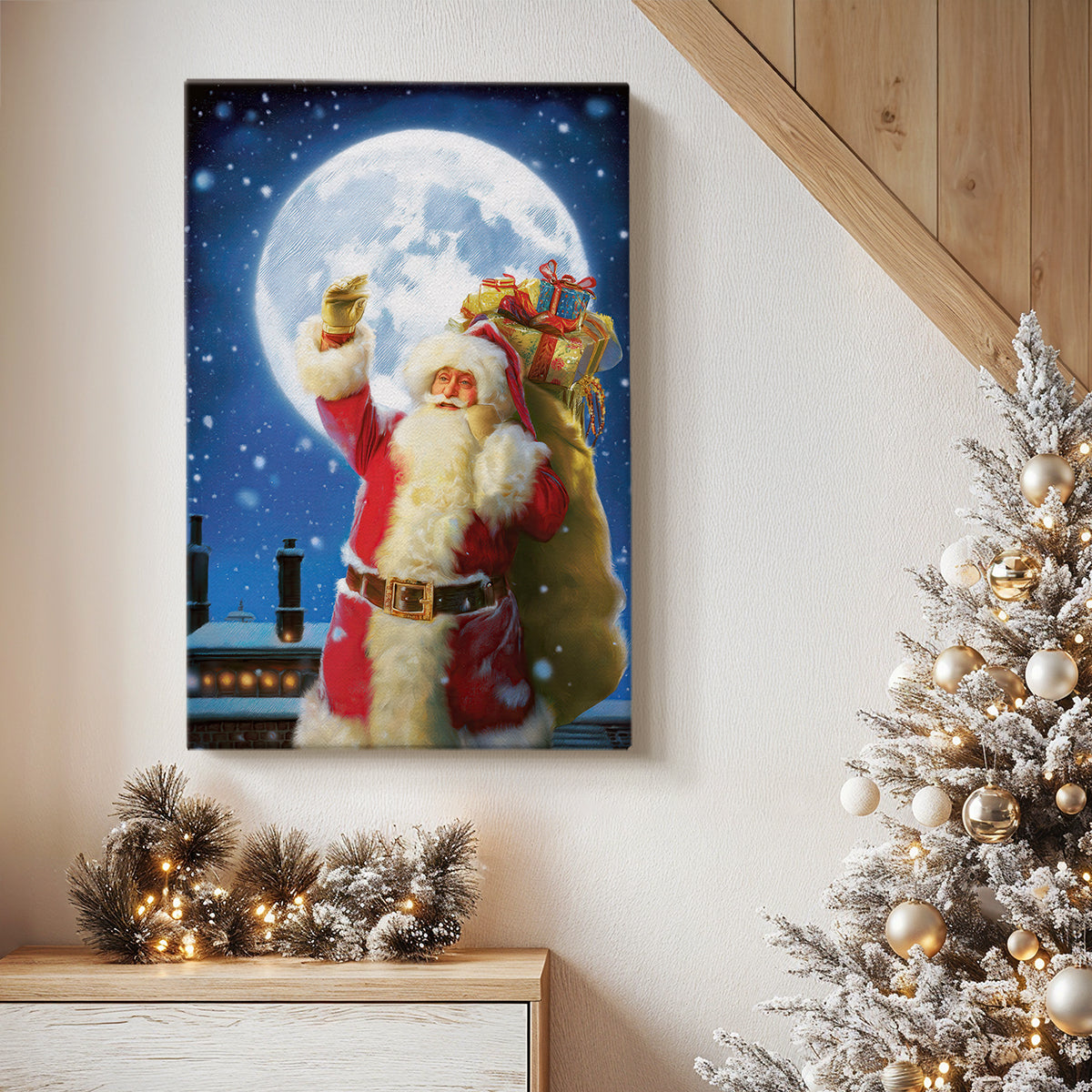 Cathedral of Pale Winter Whisper - Canvas Art Print