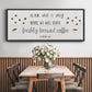 Caffeine 24/7 - Floater Framed Canvas Print