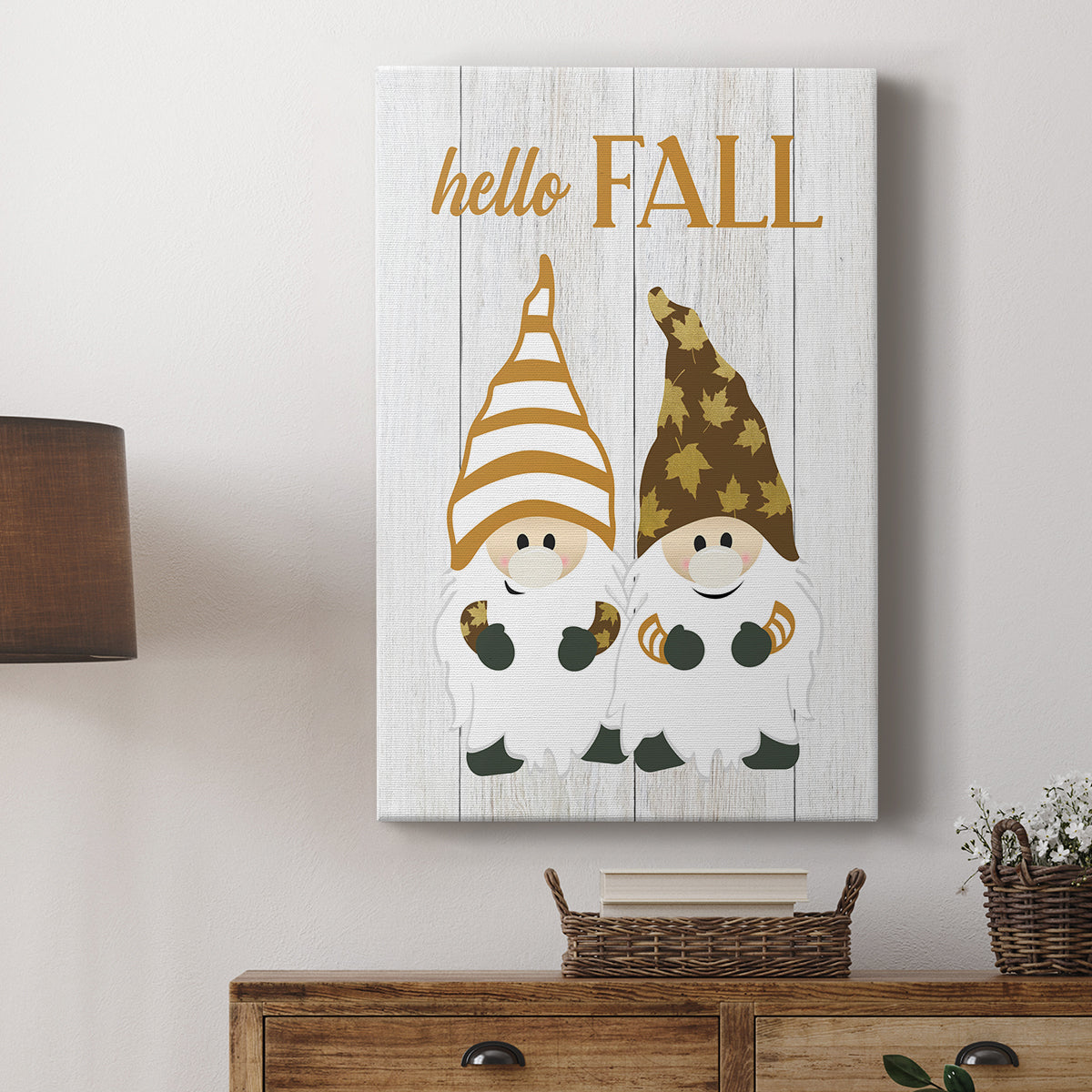 Harvest Gnomes - Canvas Art Print