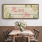 Love Grows Here - Floater Framed Canvas Print