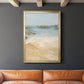 Tranquil Beach I - Modern Framed Canvas Print