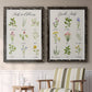 Herbs and Flowers - Premium Framed Canvas 2 Piece Set - Ready to Hang