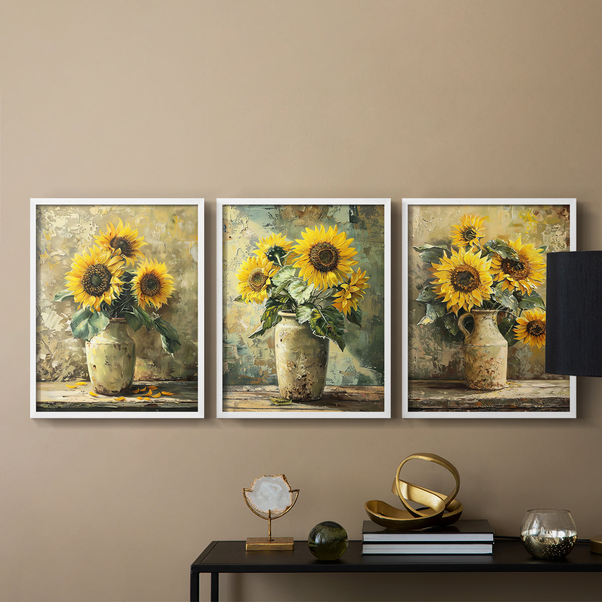 Floral Study Series CLXXI - Restickable Framed Art Set
