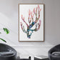 Sea Coral II - Framed Premium Gallery Wrapped Canvas L Frame - Ready to Hang