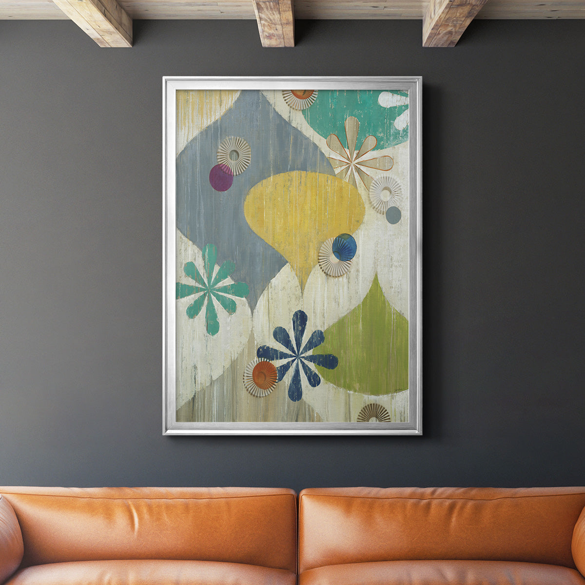 Asterisk - Modern Framed Canvas Print