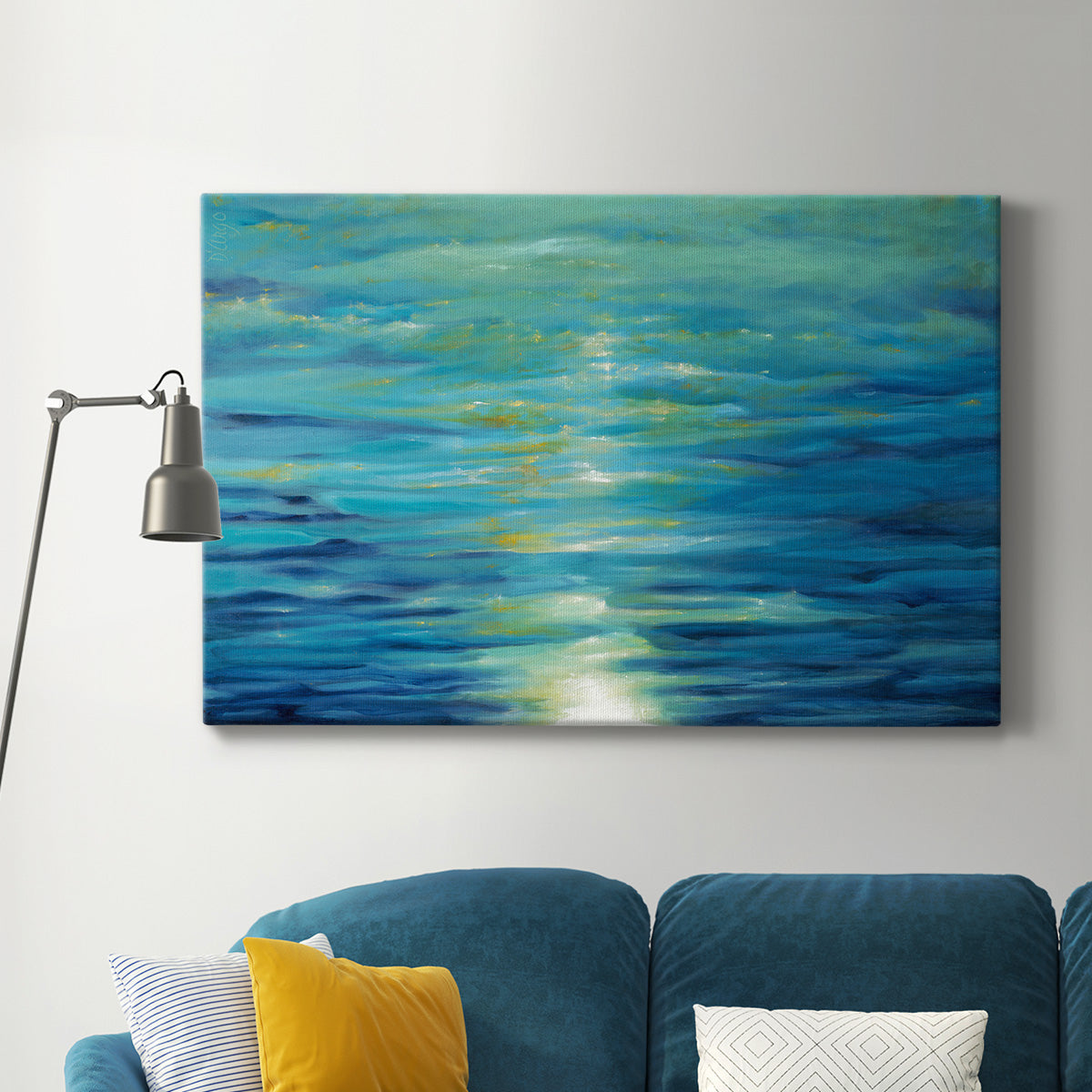 Deep Blue - Canvas Art Print