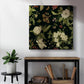 Garden Floral on Black I - Canvas Art Print