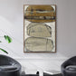 Dim Sum I - Floater Framed Canvas Print