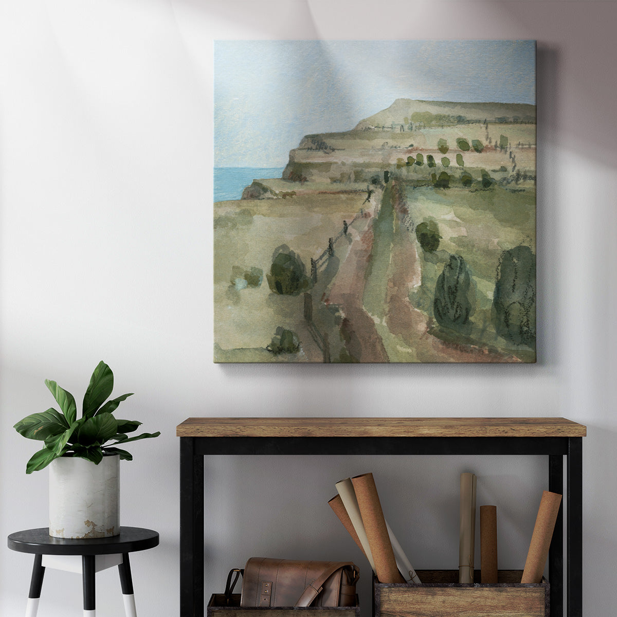 Seaside Stroll II-Premium Gallery Wrapped Canvas - Ready to Hang