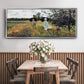 The Promenade Near Argenteuil, 1875 - Floater Framed Canvas Print