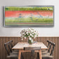 Nature's Flag I - Floater Framed Canvas Print