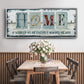 Home Wherever We - Floater Framed Canvas Print