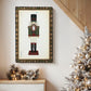 Icicles of Frostlit Village - Canvas Art Print