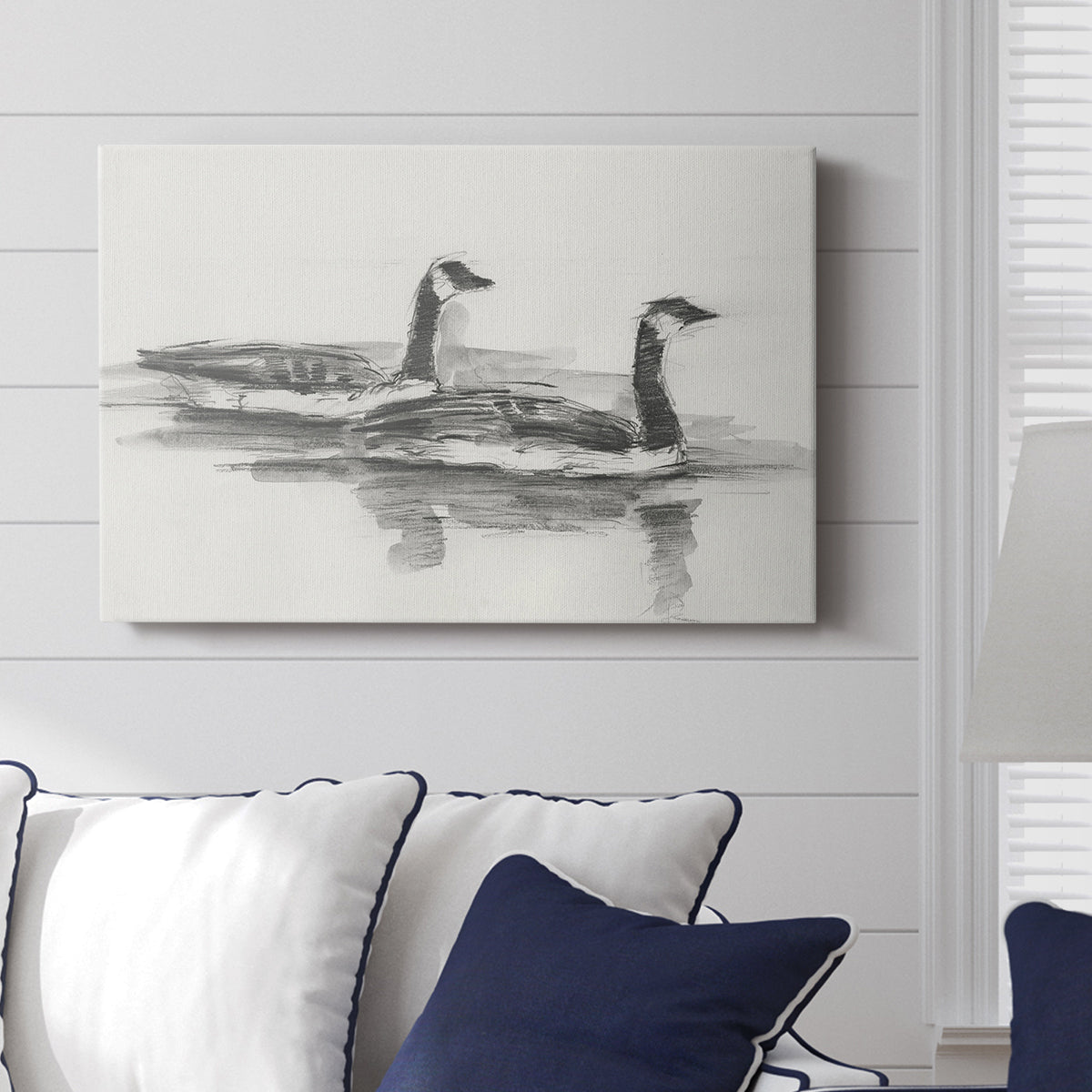Geese Study I - Canvas Art Print