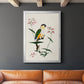 Bird in Habitat IV - Modern Framed Canvas Print