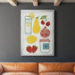 Sunday Picnic - Modern Framed Canvas Print