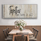 Together We Have - Floater Framed Canvas Print