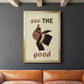 Movie Time I - Modern Framed Canvas Print