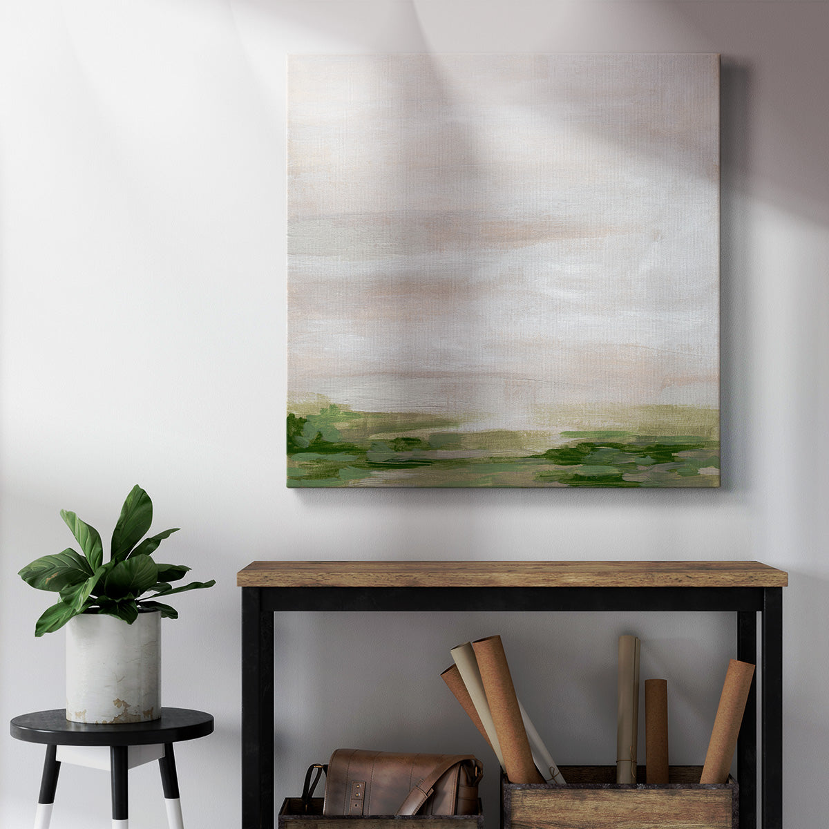 Marsh Horizon I-Premium Gallery Wrapped Canvas - Ready to Hang