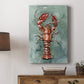 Aquatic Lobster II - Canvas Art Print