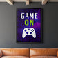 It's Game On II - Modern Framed Canvas Print