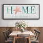 Home Beach - Floater Framed Canvas Print