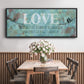 Love Between Us - Floater Framed Canvas Print