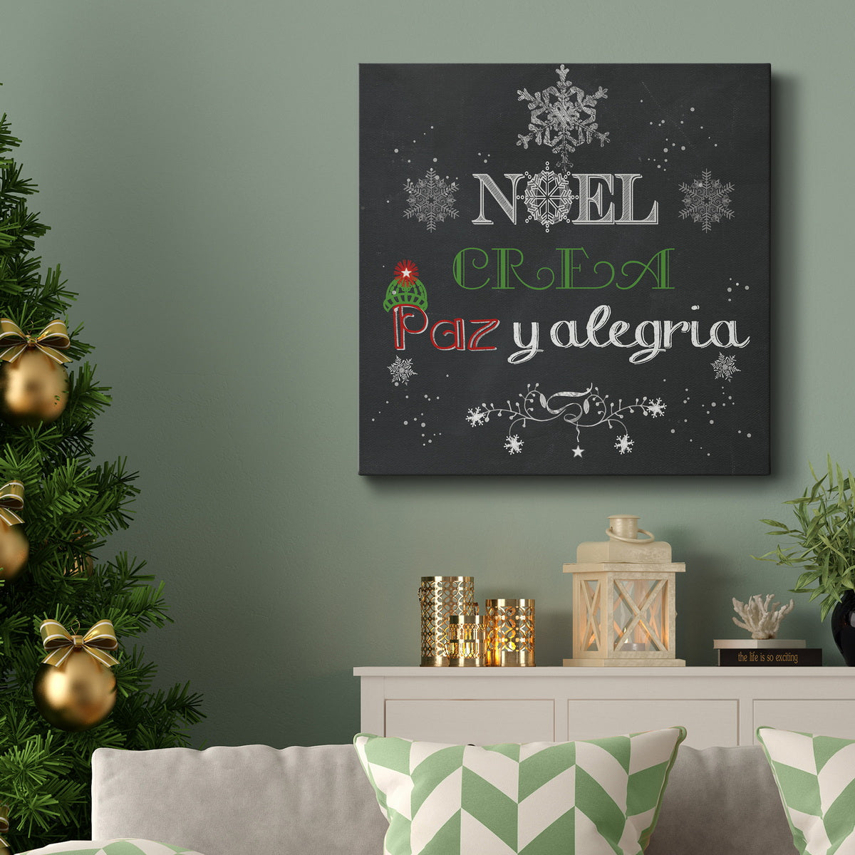 Noel-Premium Gallery Wrapped Canvas - Ready to Hang