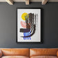 Shifting II - Modern Framed Canvas Print