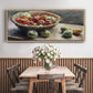 The Plate with Apples, 1880 - Floater Framed Canvas Print