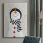 Festive Snowman II Premium Gallery Wrapped Canvas - Ready to Hang